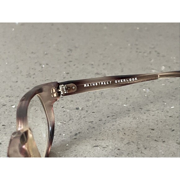 MAINSTREET Overlook DEMI GREY AMBER 50-20-130 Full Rim Eyeglasses Frames ONLY main image 5